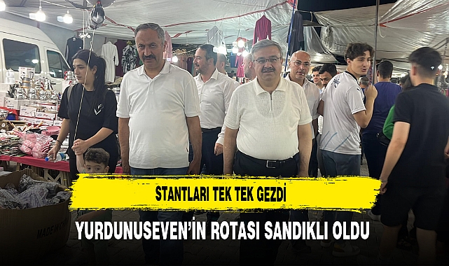 Yurdunuseven’in Rotası Sandıklı Oldu Stantları Tek Tek Gezdi