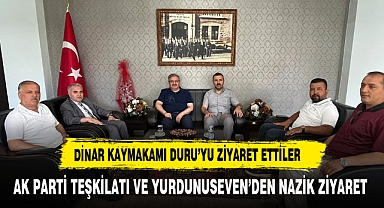 YURDUNUSEVEN KAYMAKAMI DURU'YU ZİYARET ETTİ