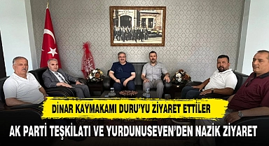 YURDUNUSEVEN KAYMAKAMI DURU'YU ZİYARET ETTİ