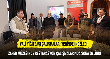 ZAFER MÜZESİNDE SONA GELİNDİ