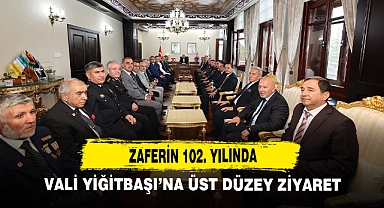 Zaferin 102. Yılında Vali Yiğitbaşı’na Üst Düzey Ziyaret