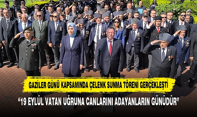 “19 Eylül Vatan Uğruna Canlarını Adayanların Günüdür”