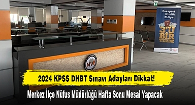 2024 KPSS DHBT Sınavı Adayları Dikkat!