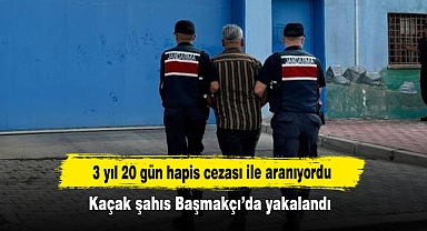3 yıl 20 gün hapis cezası ile aranıyordu: Kaçak şahıs Başmakçı’da yakalandı