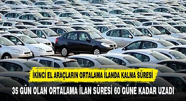 35 GÜN OLAN ORTALAMA İLAN SÜRESİ 60 GÜNE KADAR UZADI