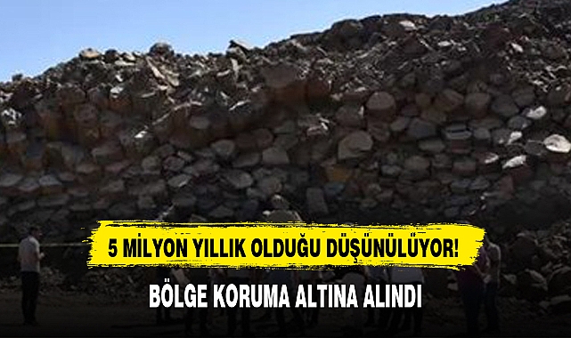 5 MİLYON YILLIK OLDUĞU DÜŞÜNÜLÜYOR!