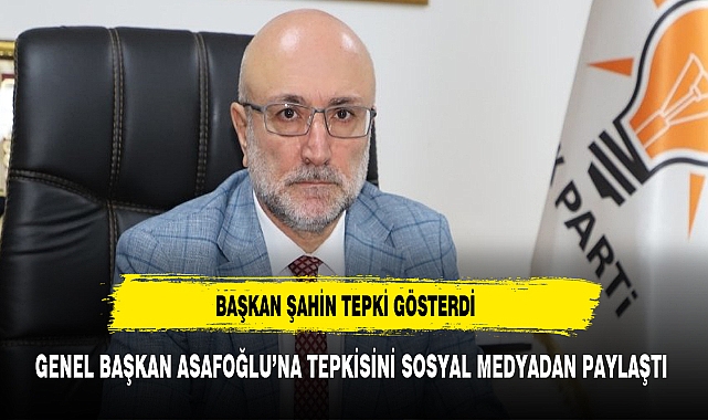 Afyon Barosu Başkanı Turgay Şahin’den DEB Partisi Genel Başkanı Çiğdem Asafoğlu’na Tepki