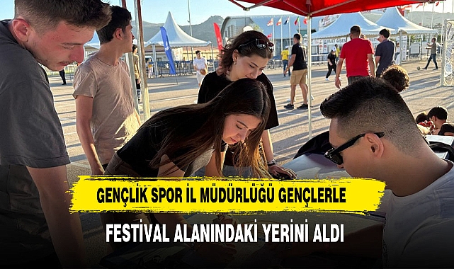 AFYON GENÇLİK SPOR MÜDÜRLÜĞÜ FESTİVALDE  YERİNİ ALDI