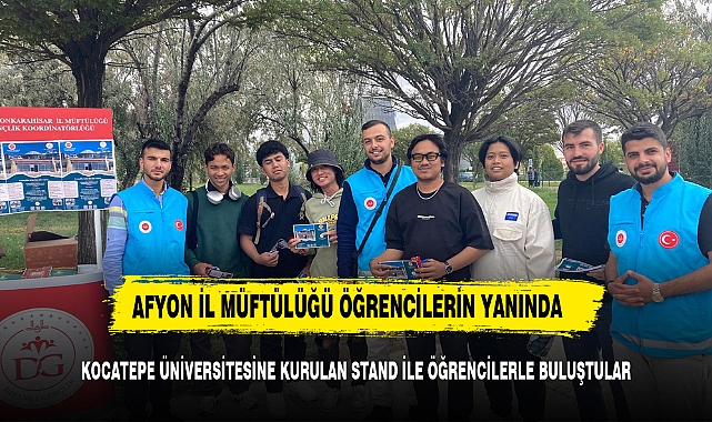 AFYON İL MÜFTÜLÜĞÜ ÜNİVERSİTE ÖĞRENCİLERİ İLE BULUŞTU