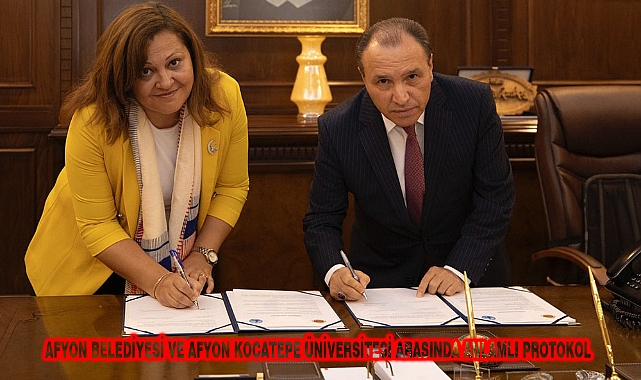 Afyonkarahisar Belediyesi ile AKÜ Arasında Önemli Protokol