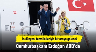 Cumhurbaşkanı Erdoğan ABD'de