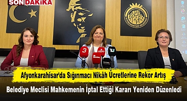 Afyonkarahisar'da Sığınmacı Nikâh Ücretlerine Rekor Artış