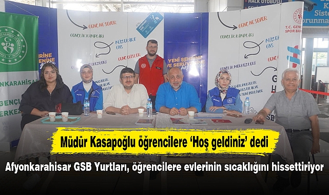 Afyonkarahisar GSB Yurtları, öğrencilere evlerinin sıcaklığını hissettiriyor