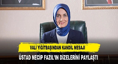 Afyonkarahisar Valisi Kübra Güran Yiğitbaşı'ndan Mevlid Kandili Mesajı