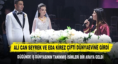 Afyonkarahisarlı İş İnsanı Ali Can Seyrek Ve Eda Kirez Çifti Dünyaevine Girdi