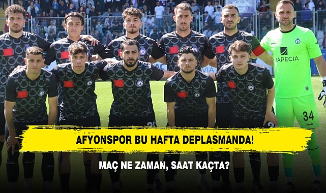 AFYONSPOR BU HAFTA DEPLASMANDA!