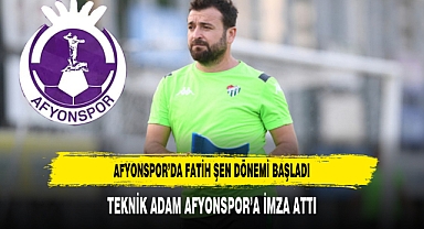 AFYONSPOR’DA FATİH ŞEN DÖNEMİ BAŞLADI