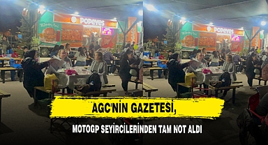 AGC'nin Gazetesi, MotoGP Seyircilerinden Tam Not Aldı
