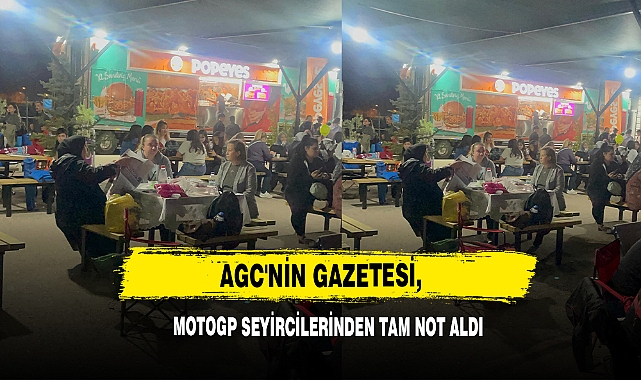 AGC'nin Gazetesi, MotoGP Seyircilerinden Tam Not Aldı