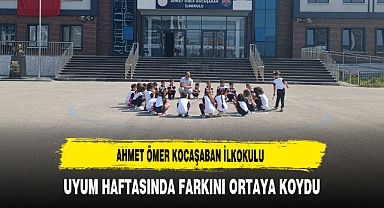 Ahmet Ömer Kocaşaban İlkokulu Uyum Haftasında Farkını Ortaya Koydu