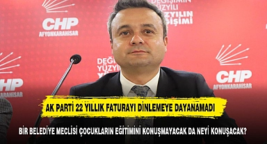 AK PARTİ 22 YILLIK FATURAYI DİNLEMEYE DAYANAMADI MECLİSİ TERK ETTİ