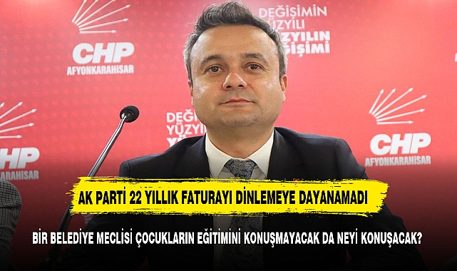 AK PARTİ 22 YILLIK FATURAYI DİNLEMEYE DAYANAMADI MECLİSİ TERK ETTİ