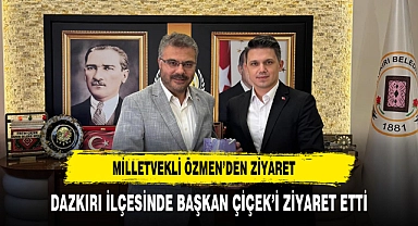 AK Parti Aydın Milletvekili Ömer Özmen, Türkiye Buluşmaları Kapsamında Dazkırı'yı Ziyaret Etti