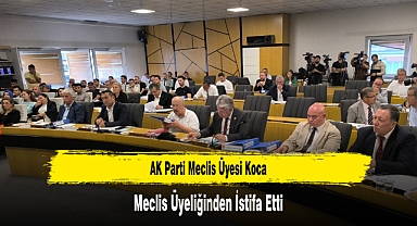 AK Parti Meclis Üyesi Koca Meclis Üyeliğinden İstifa Etti