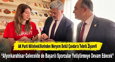 AK Parti Milletvekillerinden Meryem Betül Çavdar'a Tebrik Ziyareti