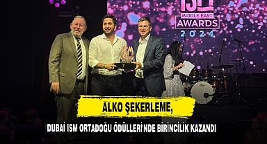ALKO Şekerleme, Dubai ISM Ortadoğu Ödülleri'nde Birincilik Kazandı
