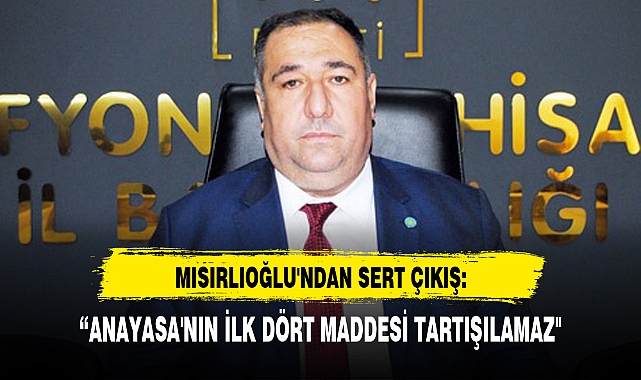 "ANAYASA'NIN İLK DÖRT MADDESİ TARTIŞILAMAZ"