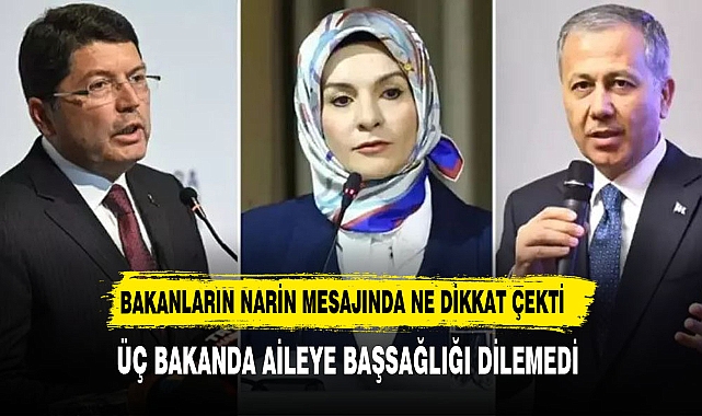 Bakanların Narin mesajında dikkat çeken ortak nokta! Üçü de aileye başsağlığı dilemedi