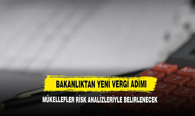 Bakanlıktan Yeni Vergi Adımı