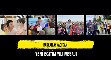 Başkan Aynacı'dan Yeni Eğitim Yılı Mesajı