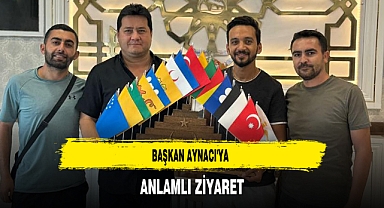Başkan Aynacı'ya Anlamlı Ziyaret