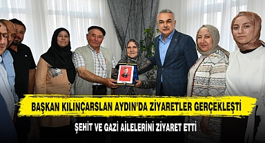 Başkan Kılınçarslan Aydın’da Ziyaretler Gerçekleşti