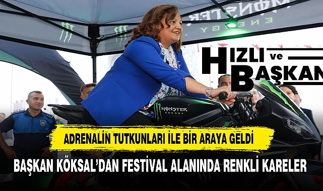 Başkan Köksal'ın Festival Açılışındaki Fotoğrafı Sosyal Medyada Gündem Oldu"