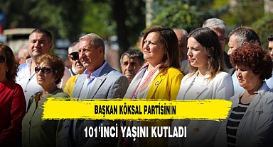 Başkan Köksal Partisinin 101’inci Yaşını Kutladı