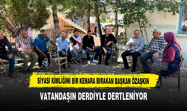 Başkan Özaşkın Bademli Sakinleriyle Bir Araya Geldi