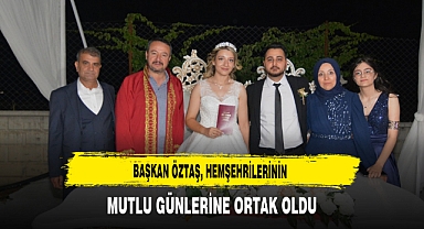 Başkan Öztaş, Hemşehrilerinin Mutlu Günlerine Ortak Oldu