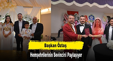 Başkan Öztaş Hemşehrilerinin Sevincini Paylaşıyor