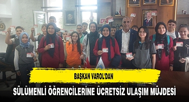 Başkan Varol'dan Sülümenli Öğrencilerine Ücretsiz Ulaşım Müjdesi