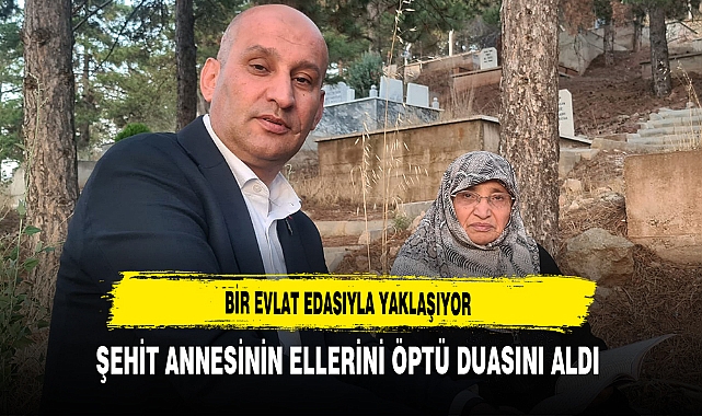 Bir Evlat Edasıyla Yaklaşıyor Şehit Annesinin Ellerini Öptü Duasını Aldı