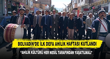 Bolvadin’de İlk Defa Ahilik Haftası Kutlandı