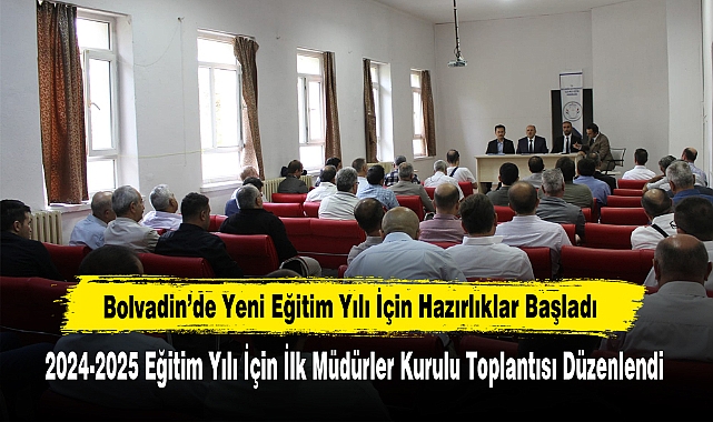 Bolvadin’de Yeni Eğitim Yılı İçin Hazırlıklar Başladı