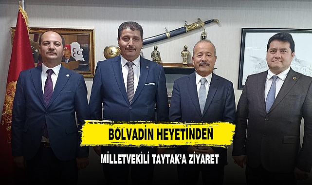 Bolvadin heyetinden Milletvekili Taytak'a Ziyaret