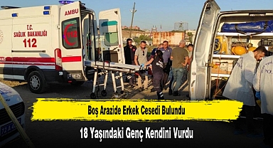 Boş Arazide Erkek Cesedi Bulundu