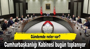 Cumhurbaşkanlığı Kabinesi bugün toplanıyor
