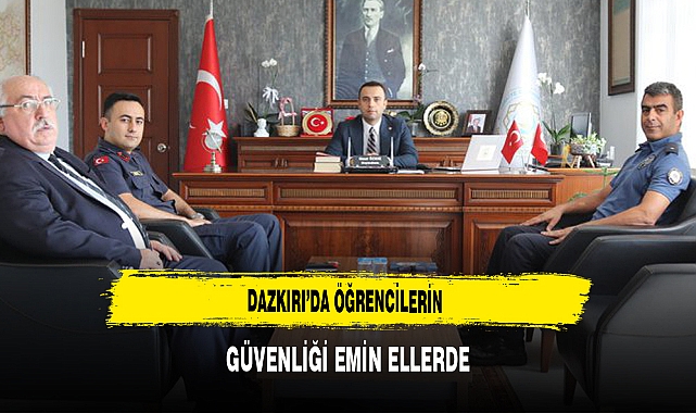 Dazkırı’da Öğrencilerin Güvenliği Emin Ellerde