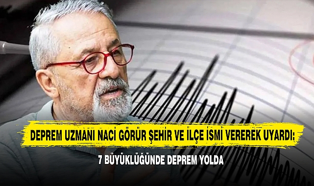 Deprem Uzmanı Naci Görür Şehir Ve İlçe İsmi Vererek Uyardı: 7 Büyüklüğünde Deprem Yolda